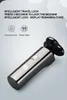 Elektrikli Tıraş Makineleri USB Şarj Edilebilir Tıraş Makinesi Razor Su Geçirmez 3D Kafa Kuru Islak LED Ekran Sakal Giyotin Yıkanabilir Tıraş Makinesi Erkekler Için
