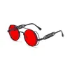 نظارات شمسية Simvey 2021 خمر القوطي Steampunk رجالية المرأة بارد مستدير الصياد دائرة uv gafas de sol1