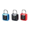 Bluetooth smart fingerprint lock pad battery keyless USB rechargeable phone un security antitheft door Y200407