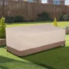US stock 79*37*35in Heavy Duty 600D Oxford Polyester Outdoor Patio Furniture Cover Khaki a51 a52242w