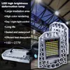 60/80/100W High Bay Deformable LED Garage Workshop Light Waterproof IP65 Belysning Industriell lampa Takljus f￶r lager E26/E27