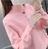 Kobiety swetry jesienne zima kaszmirowy sweter kobiety Kobiety Turtleck Pullover długi rękaw Tricot i pullovers żeńskie topy skoczki