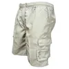 Summer Men's Cargo Shorts Bermuda Cotton High Quality Army Militär Multi-Pocket Casual Male's Outdoor Short Pants W220307