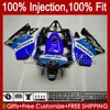 Iniezione per HONDA MC28 blu lucido PGM4 NSR250R 102HC.136 NSR 250 250R 94 95 96 97 98 99 NSR250 R 1994 1995 1996 1997 1998 1999 Carenature