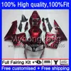 Injection OEM pour Honda CBR 600RR 600F5 600CC CBR600 RR F5 03 Dark Red Cool 04 49HM.9 CBR600RR 03 04 CBR600F5 CBR 600 RR 2003 2004 Famings