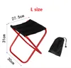 Portable Fishing Aluminum Outdoor Camping Chairs Folding Stool Beach Chair Fishing Chair Lightweight Camping Chair Cloth Outdoor Portable Easy to Carry Out