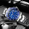 Погружение 200M Miyota Quartz Watches Men C3 Super Luminous Calendar Diving Watch Fashion Sainaless Steel Men039s Watches LJ2019979372