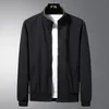 Bomber da uomo Autunm Spring Casual Solid Giacche Uomo Streetwear Slim Fit Zipper Pilot Coat Abbigliamento uomo Plus Size 3XL 201128