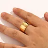 Mode Männer Frauen Edelstahl Ringe Designer Alte Blume Leder Ring Luxurys Schmuck Party Geschenke Größe 6-9