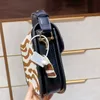 Qulite السرج حقيبة المرأة حقيبة crossbody مشبك حقيبة يد الكلاسيكية البني حقيبة الكتف عالية الحصان الشعر محفظة