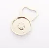 2 in 1 Fridge Magnet Sublimation Blank Metal Opener Silver Color Beer Bottle Corkscrew Outdoor Portable Openers SN4361