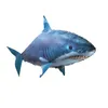 سباح الهواء بالجملة IR RC Shark Shark Shark Flying Fish Assembly Clown Fish Fish Palloon Plashable Fantain