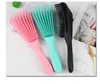 Detangling Brush for Curly Hair Wet Thick Kinky Hair 3 Colors Adjustable Scalp Massage Hair Brush