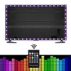 LED-strips 5050RGB Lijm Drop Waterdichte TV Sfeer Lichten met Set USB Music Afstandsbediening Lichtstrook DC5V Achtergrondlamp