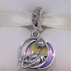 DIY Loose Bead 925 Sterling Silver Nightmare Before Kerstmis Double Dange Charm Past bij Europese Pandora Jewelry Bracelet kettingen2443