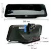 10 "4G Adas Car DashCam Android 8.1 WiFi DVR Camera FHD 1080P Dash Cam 2 + 32g GPS Navigator Parking Monitor