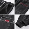 Jeans cargo da uomo streetwear hip-hop Pantaloni Harun elastici Pantaloni da jogging in autunno e inverno