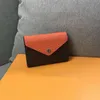 Marca designer de moda feminina pu curto triplo dobrável carteiras saco embreagem titular do cartão pequena bonito moeda bolsa pulseiras não bo264e255d