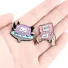 Pins, Brooches Cartoon Handheld Game Player Arcade Machine Gamepad Cute Enamel Pins And Lapel Pin Backpack Bags Badge Gifts
