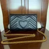 Moda Mulheres Sacos de Ombro Cadeia de Ouro Bolsas de Couro Mensageiro Sac Um Main Bolsos Mujer Vintage Bolsas Feminina Obag