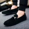 Zyyzym Mężczyźni Mokasyny Buty Wiosna Summer Dorywczo Slip On Light Flock Youth Oddychająca Oddychająca Obuwie 220113