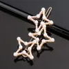 Gouden Pearl Hair Clips Star Heart Triangle Circle Hairspin Barrettes For Women Girls Fashion Jewelry Will en Sandy