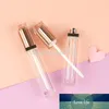 50 Stück quadratische Roségold-Lipgloss-Flasche, leere, nachfüllbare Tube für kosmetisches Lippenöl, Aufbewahrungsbehälter für flüssigen Lippenstift