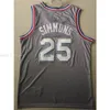 Cousu personnalisé 19 nouveau 25 Ben-Simmons gris Jersey femmes jeunes hommes maillots de basket-ball XS-6XL NCAA