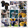 NCAA Custom Cal Bears basebolltröja 19 Steven Zobac 39 Vaughn Mauterer 41 Reuben Drogin 6 Aaron Roberts 18 Joe Ammirato 43 Mitch Benson 47 Joseph King 0 Connor Oswalt