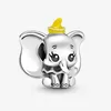 Serve para pulseiras Pandora 20 pçs Fox Elephant Car Swan Unicorn Surfing canguru Car Pingente Charms Beads Silver Charms Bead Para Mulheres Colar Europeu DIY Jóias