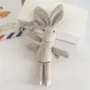 Nieuwe konijn pluche, dier gevulde jurk Rabbit sleutelhanger speelgoed, kinder feestje knuffel, boeket pluche poppen