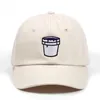 Ballkappen 2021 Getränk Stickerei Papa Hut Männer Frauen Sommer Einstellbar Paar Vintage Baseballkappe Hip-Hop Snapback Großhandel1