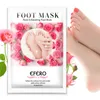 EFERO Máscara Esfoliante para os Pés Máscara de Tratamento para os Pés Cuidados com a Pele Meias para Remoção de Peles Mortas para Pedicure Máscaras Peeling de Meias