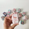 32pcslot Collectables Tin Boxes Small Mini Tin Box Whole Metal Storage tins Candy Box Flamingos Pattern4790263