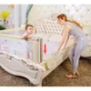 Portable travel bed guardrail baby playpen baby bed safeti Rails Security bed Fence LJ200819
