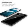 Pour Galaxy S24 Ultra S23 S22 Étuis de téléphone portable en silicone souple transparent TPU Couverture arrière non jaunissante