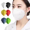 KN95フェイスマスク男性女性工場95％フィルターの使い捨て可能なマスク不織防塵の呼吸器生地保護フェイスマスク