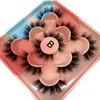 5 쌍 3D 가짜 밍크 속눈썹 자연 모양 거짓 속눈썹 극적인 볼륨 가짜 속눈썹 확장 인조 실스 도매 메이크업 도구