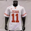 coe1 Custom Texas Longhorns Fußballtrikot NCAA College Bijan Robinson Whittington Joshua Moore Tarik Black Brenden Schooler Marcus Tillman Jr.