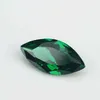 100 pcs 1.5x3 ~ 8x16mm Marquise Forma solta verde cor gemas sintéticas de vidro para jóias diy pedra