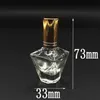 100pcs 10ml Empty Perfume Storage Bottles Glass Jars Spray Atomizer Refillable Bottle Scent Case with Travel