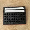 Preppy Style Small Pakiet Noide Tide Fashion Card Holders Casual Business Card Unisex Ten sam akapit skórzana skóra WA278Q