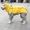 Большая собака плащ одежда водонепроницаемый дождевой комбинезон для больших средних маленьких собак Золотой Retriever Открытый Pet Одежда для одежды Whopet T200710