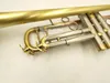 Nuovo arrivo MargeWate BB Tune TRUMBET Brass Placcato strumento musicale professionale con custodia Bocchino Spedizione gratuita