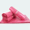 50pcs Bolsas de correio de courier Padrão de coração rosa fosco Sapatos de adesivo autoseal Bolsa de material fosco lope malailer