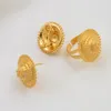 Anniyo DIY Corde Chain de bijoux éthiopien Set Gold Color Erythrée Style ethnique Habesha Boucles d'oreilles Pendant 217106 2011254962334