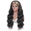 ishow how body wig peruian loose deep curly none lace wigs人間の髪のかつらをヘッドバンドと水波ヘッドバンドwig3595237321027