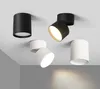 LED downlight tak spot lampor vardagsrum vikbar spotlampa 7W 12W 15W tak belysning för kök badrum ljus yta monterad