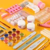 Kit per nail art kit completo in acrilico con decorazioni liquide da 120 ml tutto per strumenti manicure