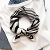 New 100% Natural Real Silk Scarf Fashion Women Summer Neck Scarves Shawl Hijab Handkerchief Scarfs Female Square Head For Ladies Y220228